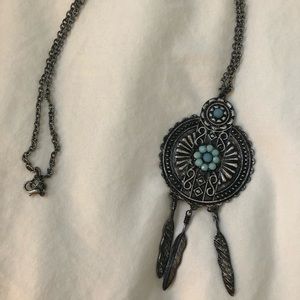 Bohemian Dream Catcher Necklace